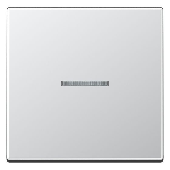 Jung Wippe A 590 KO 5 AL, 55x55mm, Duroplast lackiert, Aluminium