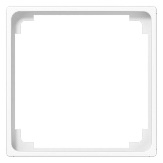 Jung Zwischenrahmen A 590 Z WW, 50x50mm, Thermoplast, Alpinweiß
