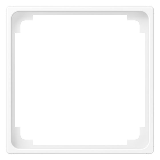 Jung Zwischenrahmen A590 Z WWM, 50x50mm, Thermoplast, Schneeweiß matt