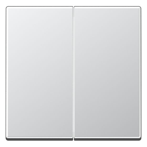 Jung Wippe A595AL, 55x55mm, Duroplast lackiert, Aluminium