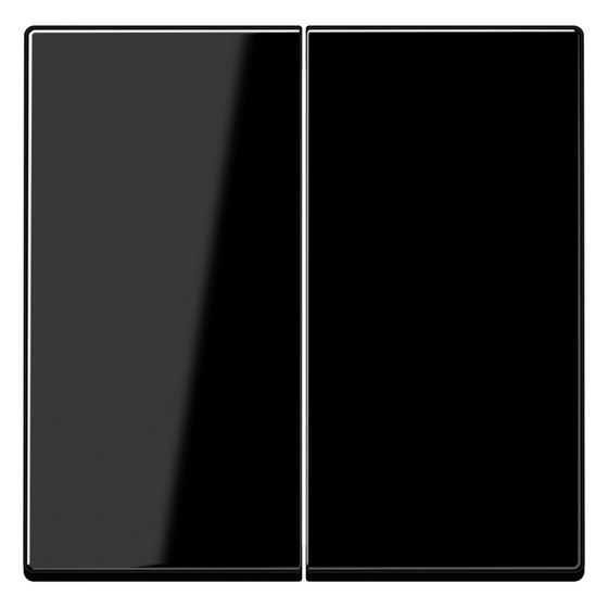 Jung Wippe Serie A A 595 SW, 55x55mm, Duroplast, Schwarz