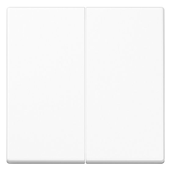 Jung Wippe Serie A A595WW, 55x55mm, Duroplast, Alpinweiß