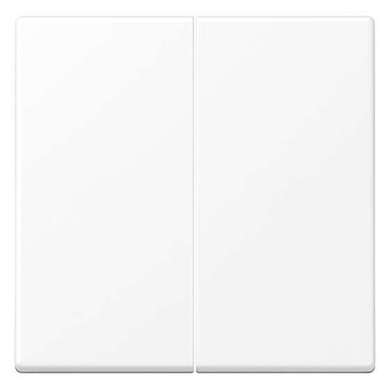 Jung Wippe Serie A A595WWM, 55x55mm, Duroplast lackiert, Schneeweiß matt