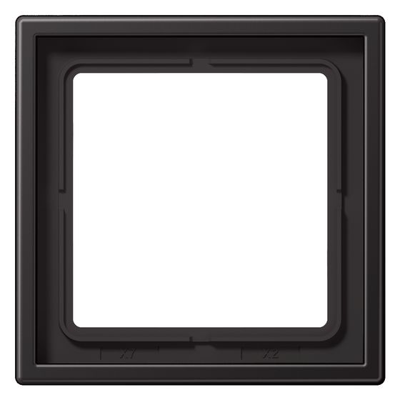 Jung Abdeckrahmen LS 990 AL2981D, 81x81mm, Aluminium, 1 Stück