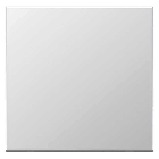 Jung Wippe LS AL 2990, 70x70mm, Metall, Aluminium