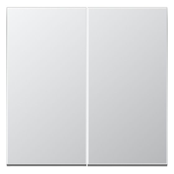 Jung Wippe LS AL 2995, 70x70mm, Metall, Aluminium