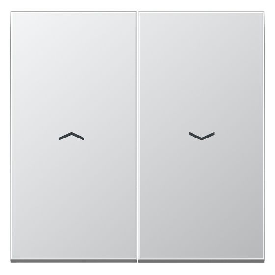 Jung Wippe LS AL2995P, 70x70mm, Metall, Aluminium