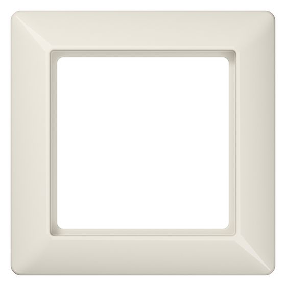 Jung Rahmen 1fach AS 500, 80,5x80,5mm, Duroplast, Weiß
