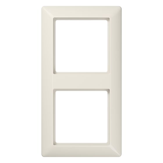 Jung Rahmen AS 500 2fach, 80,5x151,5mm, Duroplast, Weiß