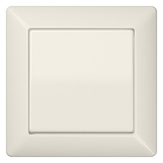 Jung Wippe AS, 80,5x80,5x15mm, Duroplast, Weiß