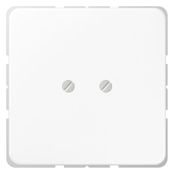 Jung Blind-Abdeckung CD CD561BWW, 67x67x10mm, Duroplast, Alpinweiß