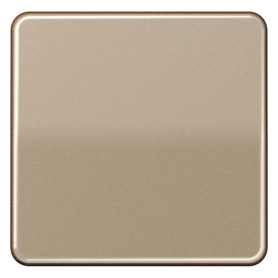 Jung Wippe CD CD 590 GB, 67x67mm, Aluminium, Gold-Bronze
