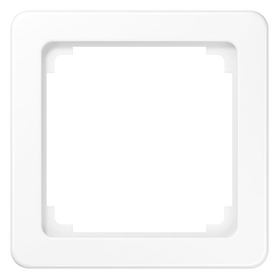 Jung Zwischenrahmen CD 590 Z WW, 50x50mm, Thermoplast, Alpinweiß