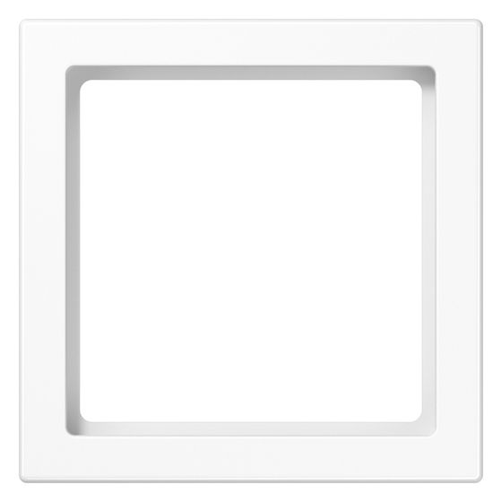 Jung Zwischenrahmen LS 961 Z5 WW, 70,5x70,5x7,9mm, Thermoplast, Alpinweiß