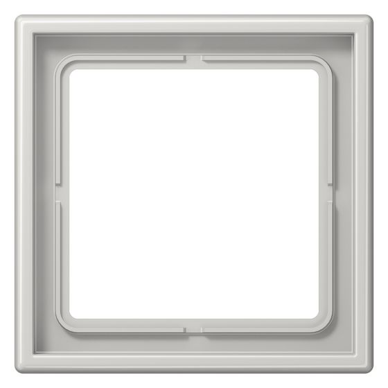 Jung Abdeckrahmen LS 990, 1fach, Duroplast, lichtgrau