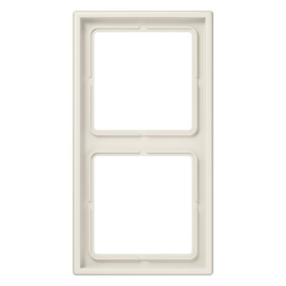 Jung Abdeckrahmen LS 990, 2fach, Duroplast, Weiß, 81x152mm
