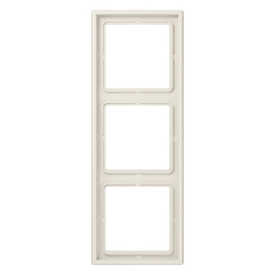 Jung Abdeckrahmen LS 990, 3fach, Duroplast, Weiß, 81x223mm