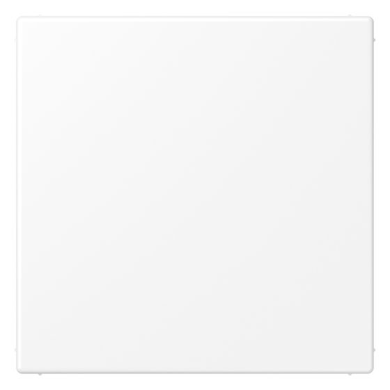 Jung Blind-Abdeckung LS LS994BWWM, 70x70mm, Thermoplast, Schneeweiß matt