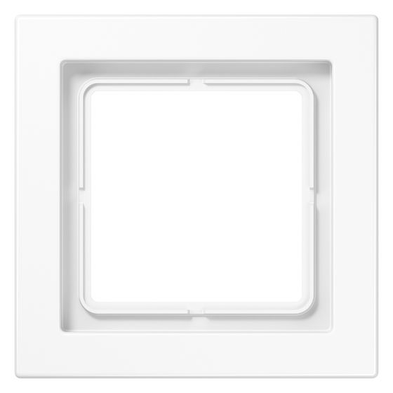 Jung Rahmen LS-DESIGN LSD981WW, 1fach, Duroplast, Alpinweiß