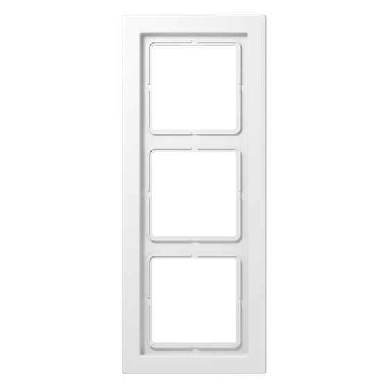 Jung Rahmen 3fach LS-DESIGN LSD983WW, 96x238mm, Duroplast, Alpinweiß
