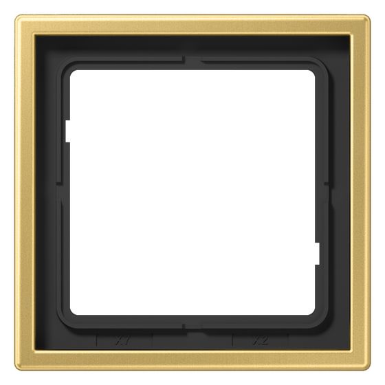 Jung Rahmen LS 990 ME2981C, 81x81mm, Metall, Messing