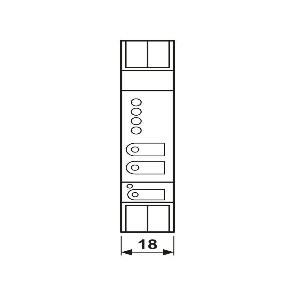 Jung Bereichs-/Linienkoppler 214201SR, 1 TE, REG... JUNGE-214201SR 4011377322073 (Abb. 2)