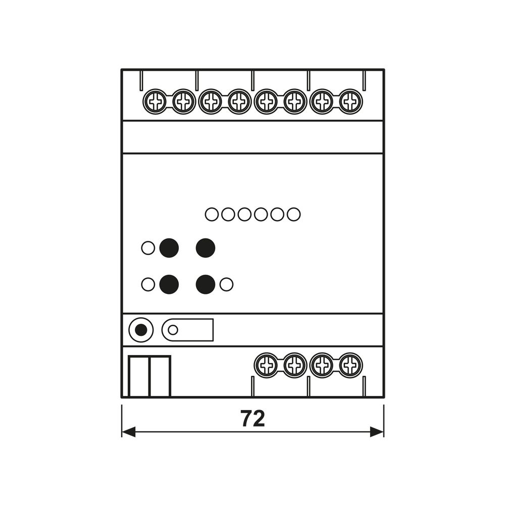 Jung KNX Schaltaktor 6fach, KNX Jalousieaktor 3fach, 230061SR, REG, 4 TE, Secure... JUNGE-230061SR 4011377179110 (Abb. 2)