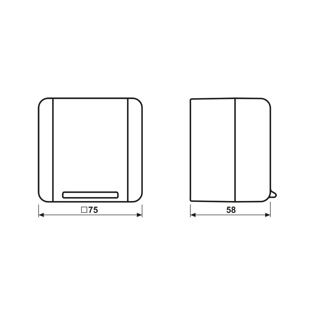 Jung Schutzkontakt-Steckdose WG 800 820KIW, IP44, Kunststoff, Grau/Anthrazit... JUNGE-820KIW 4011377660700 (Abb. 2)
