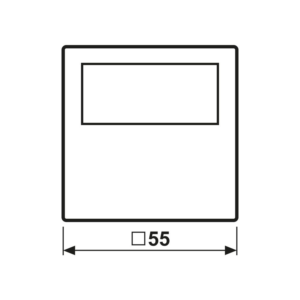 JUNG HOME Raumthermostat-Display, Serie AS/A, Glas, Alpinweiß... JUNGE-BTA1791WW 4011377202672 (Abb. 2)