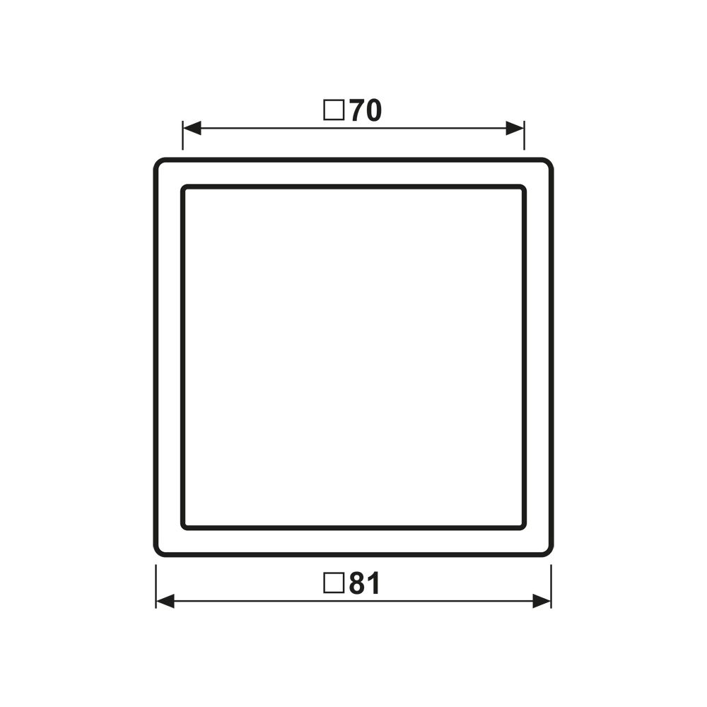 Jung Abdeckrahmen LS 990, 1fach, 81x81mm, Duroplast, Schwarz... JUNGE-LS981SW 4011377866409 (Abb. 2)