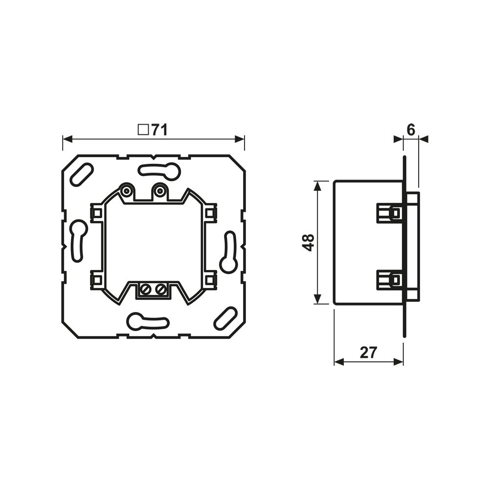 Jung Spannungsversorgung UP WC 230-15, 15W, Kunststoff, Schwarz... JUNGE-WC230-15 4011377362819 (Abb. 2)