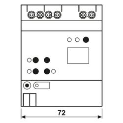 Jung KNX DALI-2 Gateway 30128 1S DA2 R Colour 2fach, REG, 4 TE, Secure... JUNGE-301281SDA2R 4011377207080 (Abb. 1)