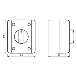 Jung Schaltuhr WG 800, 15 Minuten, Aufputz, Kunststoff, Grau... JUNGE-8015W 4011377734500 (Abb. 1)