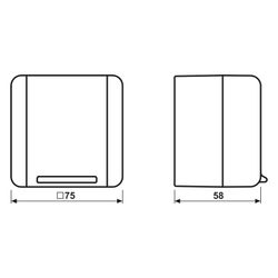 Jung Schutzkontakt-Steckdose WG 800 820KIW, IP44, Kunststoff, Grau/Anthrazit... JUNGE-820KIW 4011377660700 (Abb. 1)