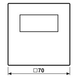 Jung Timer-Display LS LS1750DWW, Unterputz, Glas, Alpinweiß... JUNGE-LS1750DWW 4011377153578 (Abb. 1)