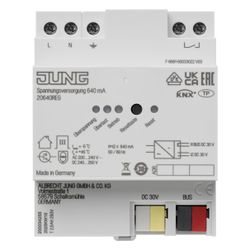 Jung KNX Spannungsversorgung 20640REG, 640mA, 4 TE, REG... JUNGE-20640REG 4011377159044 (Abb. 1)