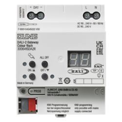 Jung KNX DALI-2 Gateway Colour 30064 1S DA2 R, 4 TE, REG, 1 Kanal... JUNGE-300641SDA2R 4011377207073 (Abb. 1)