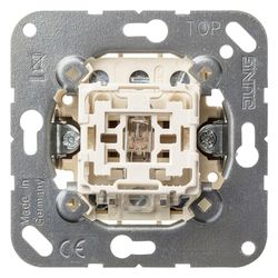 Jung Wipp-Kontrollschalter 503KOU, 16 AX 400 V, Unterputz, Weiß... JUNGE-503KOU 4011377260009 (Abb. 1)