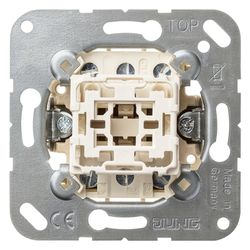Jung Wippschalter 503 U, 3-polig, 16 AX 400 V, Unterputz, Weiß... JUNGE-503U 4011377260207 (Abb. 1)