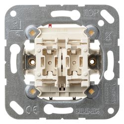 Jung Serienschalter-Einsatz 505U, 10AX 250V, Unterputz, Weiß... JUNGE-505U 4011377261303 (Abb. 1)
