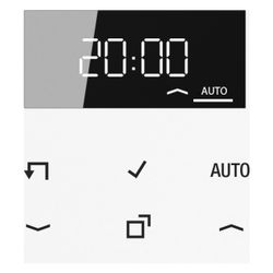 Jung Timer-Display LB-Management AS/A A1750DWW, Unterputz, Glas, Alpinweiß... JUNGE-A1750DWW 4011377153530 (Abb. 1)