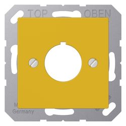 Jung Abdeckung für Befehlsgeräte AS/A A564GE, 22,5mm, Duroplast, Gelb... JUNGE-A564GE 4011377041851 (Abb. 1)