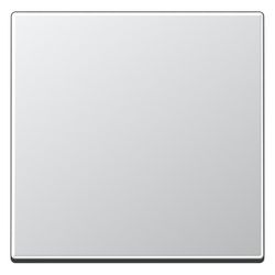 Jung Wippe Serie A A590AL, 55x55mm, Duroplast lackiert, Aluminium... JUNGE-A590AL 4011377125452 (Abb. 1)