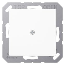 Jung Leitungsauslass Serie A A590AWW, 55x55mm, Duroplast, Alpinweiß... JUNGE-A590AWW 4011377039452 (Abb. 1)