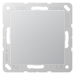 Jung Blind-Abdeckung Serie A A594-0AL, 55x55x32mm, Thermoplast, Aluminium... JUNGE-A594-0AL 4011377132559 (Abb. 1)