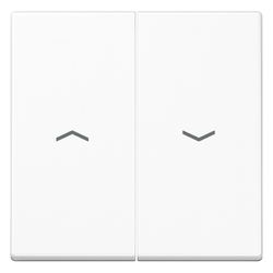 Jung Wippe A 595 P WW, 55x55mm, Duroplast, Alpinweiß... JUNGE-A595PWW 4011377031654 (Abb. 1)