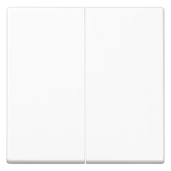 Jung Wippe Serie A A595WW, 55x55mm, Duroplast, Alpinweiß... JUNGE-A595WW 4011377031852 (Abb. 1)