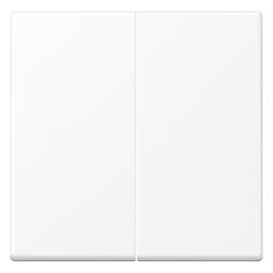 Jung Wippe Serie A A595WWM, 55x55mm, Duroplast lackiert, Schneeweiß matt... JUNGE-A595WWM 4011377186262 (Abb. 1)