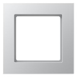 Jung Rahmen 1fach, A CREATION, 84x84mm, Duroplast lackiert, Aluminium... JUNGE-AC581AL 4011377026575 (Abb. 1)