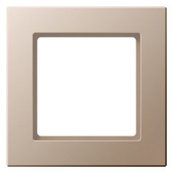 Jung Rahmen 1fach A CREATION, 84x84mm, Duroplast lackiert, Champagner... JUNGE-AC581CH 4011377094734 (Abb. 1)